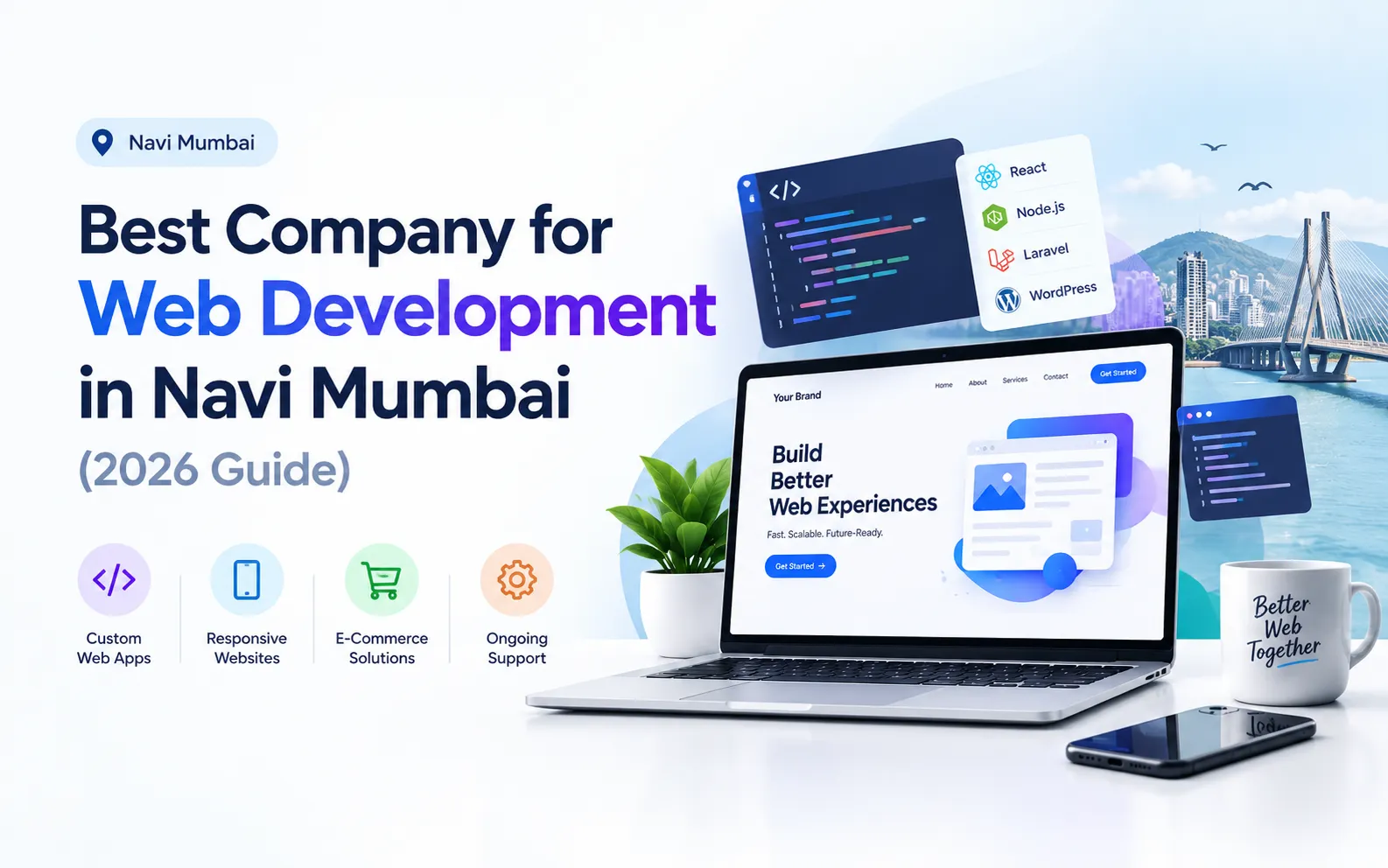 best company for web development in Navi Mumbai responsive website design business growth