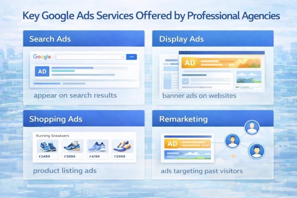 Best Google Ads Agency in Navi Mumbai for High-ROI Campaigns 3 Types of Google Ads Campaigns for Business Growth 1