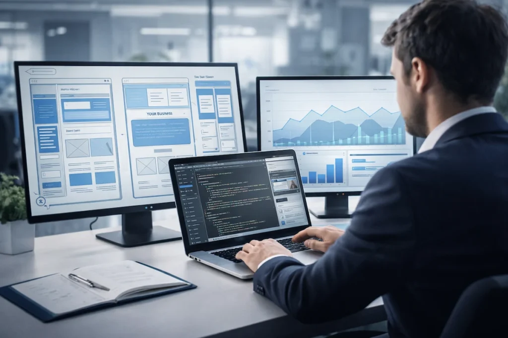 best website development agency in mumbai design development process