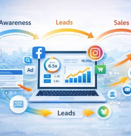 digital marketing solutions strategy ecosystem seo advertising analytics