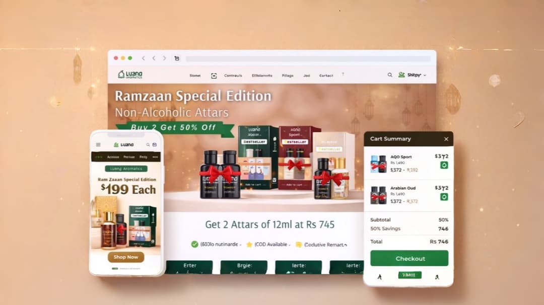 shopify website design ecommerce store conversion optimization user experience