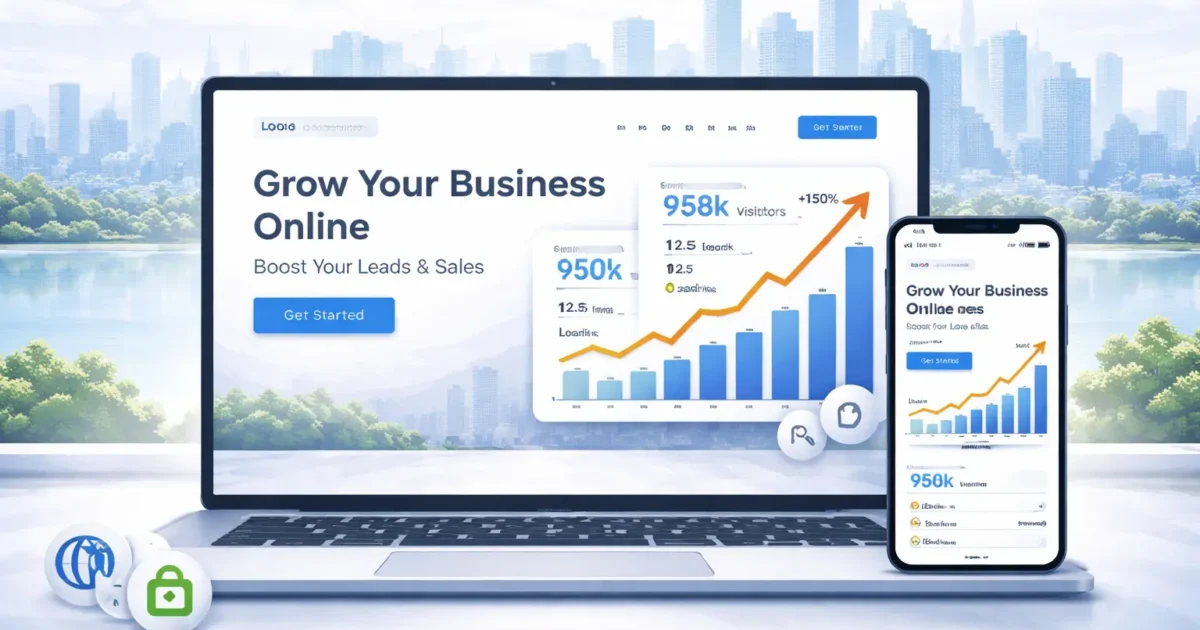 best company for web development in Navi Mumbai responsive website design business growth