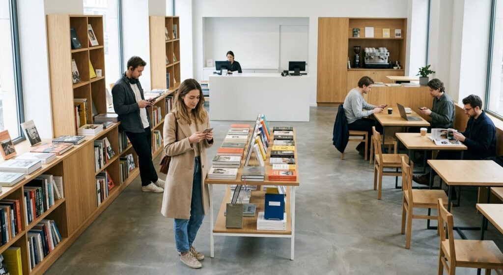 website attracting visitors who are browsing but not ready to buy